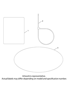 Kohler Kt725-3013 Labels Diagram and Parts List for XT2-LX42KH (13APA1CS010-13WPA1CS010)(2015) Cub Cadet Lawn Tractor
